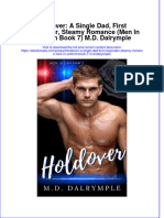 (Download PDF) Holdover A Single Dad First Responder Steamy Romance Men in Uniform Book 7 M D Dalrymple Full Chapter PDF