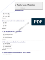 Income Tax Law and Practice (Set 1)