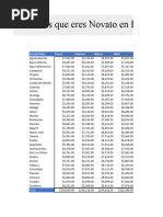 7 Señales de Que Eres Novato en Excel