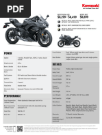 2024 Ninja 650 en Us Spec Sheet