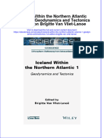 Iceland Within The Northern Atlantic Volume 1 Geodynamics and Tectonics 1St Edition Brigitte Van Vliet Lanoe Full Chapter PDF