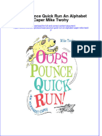 (Download PDF) Oops Pounce Quick Run An Alphabet Caper Mike Twohy Ebook Online Full Chapter