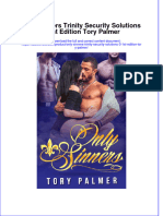 (Download PDF) Only Sinners Trinity Security Solutions 3 1St Edition Tory Palmer Ebook Online Full Chapter