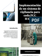 Implementacion de Un Sistema de Vigilancia para Cada PCC Haccp