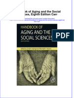 (Download PDF) Handbook of Aging and The Social Sciences Eighth Edition Carr Full Chapter PDF