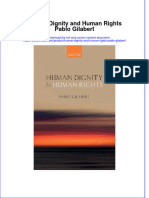 Human Dignity and Human Rights Pablo Gilabert Full Chapter PDF