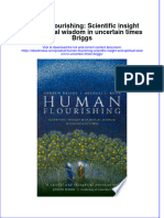 Human Flourishing Scientific Insight and Spiritual Wisdom in Uncertain Times Briggs Full Chapter PDF