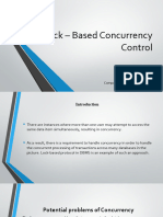 Lock-Based Concurrency Control