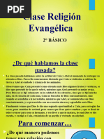 Clase 7 Formas de Comunicación Con Dios (2° Básico)