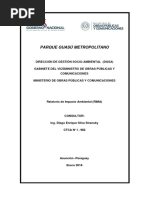 r1165.16 Parque Guazu Metropolitano 779.16 Ministerio de Obras Publicas Ny Comunicaciones Daniel Serafin Gonzalez Sosa