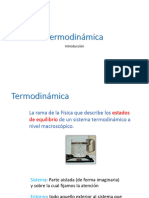 Termodinámica Introduccion