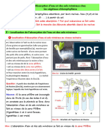 Unité 1 - Absorption D'eau Et MX - Ens