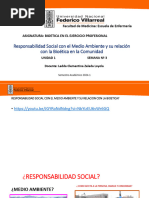 SEMANA 3 BIOETICA Responsabilidad Social Con El Medio Ambiente y Su Relacion Bioetica