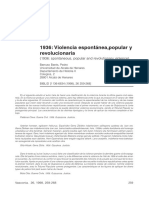 Violencia Espontánea, Popular y Revolucionaria, de Pedro Barruso Barés