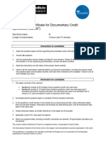 CDCS Specimen Paper B - 2024