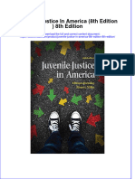 Juvenile Justice in America 8Th Edition 8Th Edition Full Chapter PDF