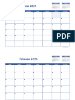 Calendario Mensual 2024 02