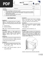 IME - ITA Ciclo 4 Matemática - IME ITA 6-11-2021