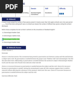Standard English Conventions - Hard - 61 Questions