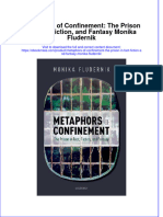 Metaphors of Confinement The Prison in Fact Fiction and Fantasy Monika Fludernik Full Chapter PDF