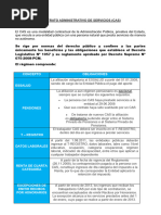 Contrato Administrativo de Servicios