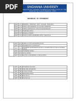 Bachelor in Optometry: General Anatomy and Ocular Anatomy