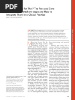 Is There An App For That? The Pros and Cons of Diabetes Smartphone Apps and How To Integrate Them Into Clinical Practice