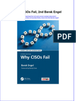 Full Download Why Cisos Fail 2Nd Barak Engel Ebook Online Full Chapter PDF