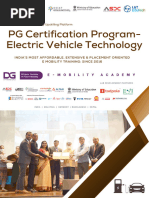 EV PG Certification Programme