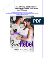 (Download PDF) Zane S Rebel A Curvy Girl Instalove Romance Silver Spoon Falls 1St Edition Loni Nichole Ebook Online Full Chapter