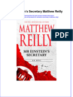 (Download PDF) MR Einsteins Secretary Matthew Reilly Full Chapter PDF