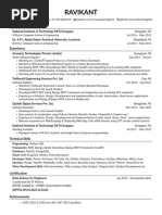 Ravikant 4yrs Resume