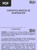 Concepto Basico Evaporacion