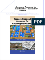 (Download PDF) Preparedness and Response For Catastrophic Disasters Version Full Chapter PDF