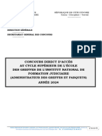 Eg Pochette CD-CS Concours Direct Administrateurs - 2024