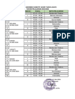 Jadwal Asat 2024. Revisi