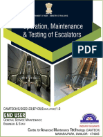 Booklet On Operation, Maintenance & Testing of Escalators