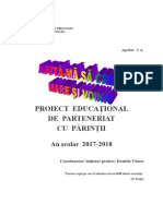 16 - Vlaicu Daniela - Proiect Parteneriat Cu Parintii