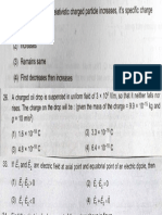 Test Neet Electrostatics 4 6 24