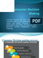 Consumer Decision Making