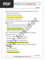 MGT301 Mid Term Past Paper 3