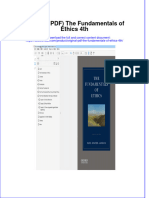 Original The Fundamentals of Ethics 4Th Full Chapter PDF