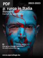 Carnet Du Spectateur Il Turco in Italia 22-23