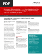 Measurable Gains Assessment Datasheet