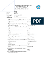 Sumatif Akhir Sekolah PJOK 2024