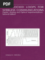 Phase Locked Loops For Wireless Communications