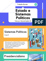 Trabalho Estados e Sistemas Políticos