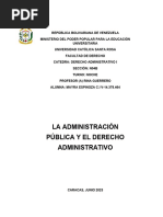 Trabajo de Drecho Administrativo