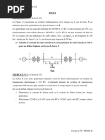 Fiches TD Réseaux Electriques avec solutions عادل سليمان