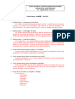 LBD - Aula 08 - Revisão para A Prova - Vitor Tenorio